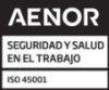 Certificado del Sistema de Gestión, Seguridad y Salud en el Trabajo ISO 45001